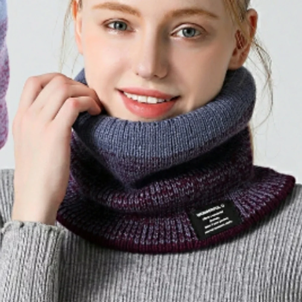 Last2⭐Knitted wool scarf ring - Picture 4 of 4